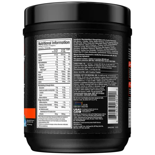 MuscleTech Vapor X5 Next Gen - 270 gm - Image 3