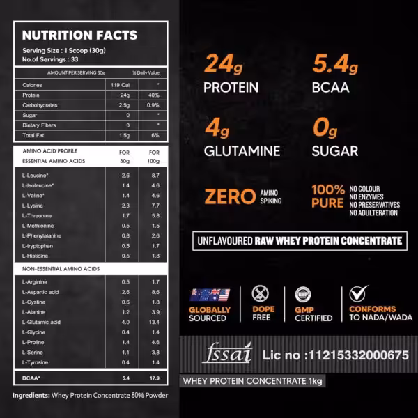 ASITIS Whey Protein Concentrate 80% - product image