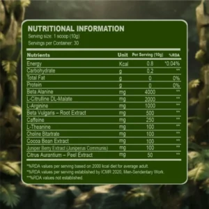 Absolute Nutrition’s Junglee Preworkout