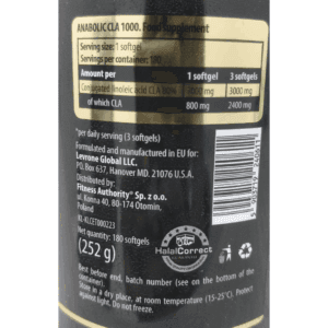 Kevin Levrone Anabolic CLA1000 180 Servings