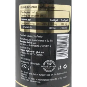 Kevin Levrone Anabolic CLA1000 180 Servings