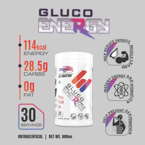 Eligator Gluco Energy – 30 Servings (900g) - Image 5