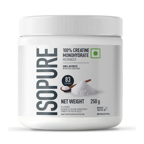 Isopure 100% Creatine Monohydrate Micronized, 250g