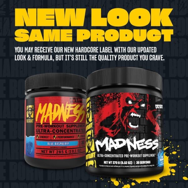 Mutant Madness Pre Workout 270G