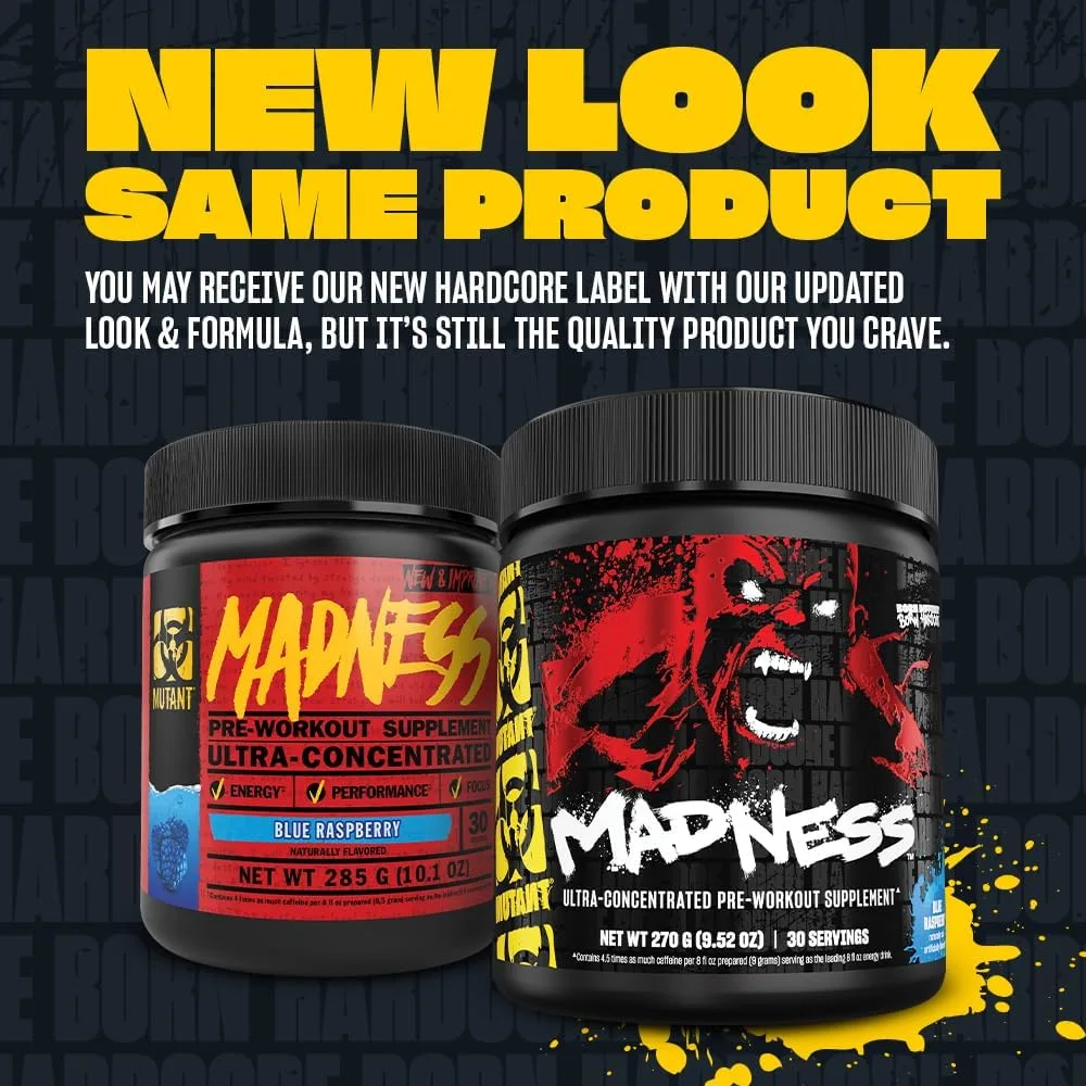 Mutant Madness Pre Workout 270G - Image 3