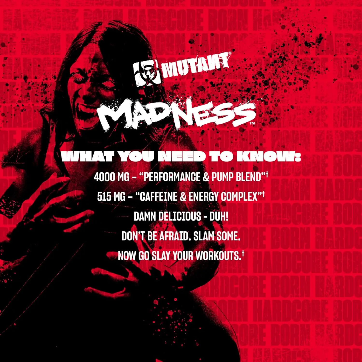 Mutant Madness Pre Workout 270G - Image 4