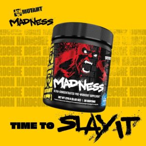 Mutant Madness Pre Workout 270G
