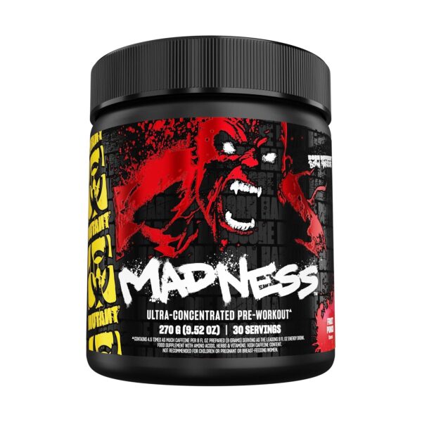 Mutant Madness Pre Workout 270G