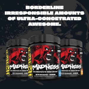 Mutant Madness Pre Workout 270G