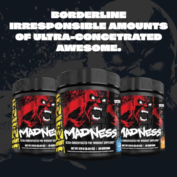 Mutant Madness Pre Workout 270G