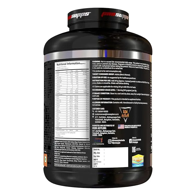Prosupps Incredibulk Premium Weight Gainer Protein - Image 7