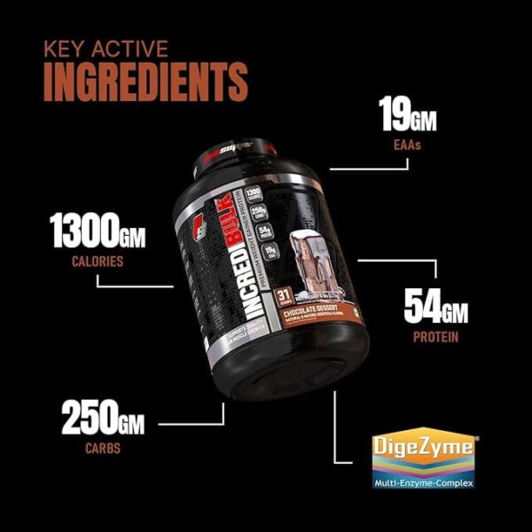 Prosupps Incredibulk Premium Weight Gainer Protein
