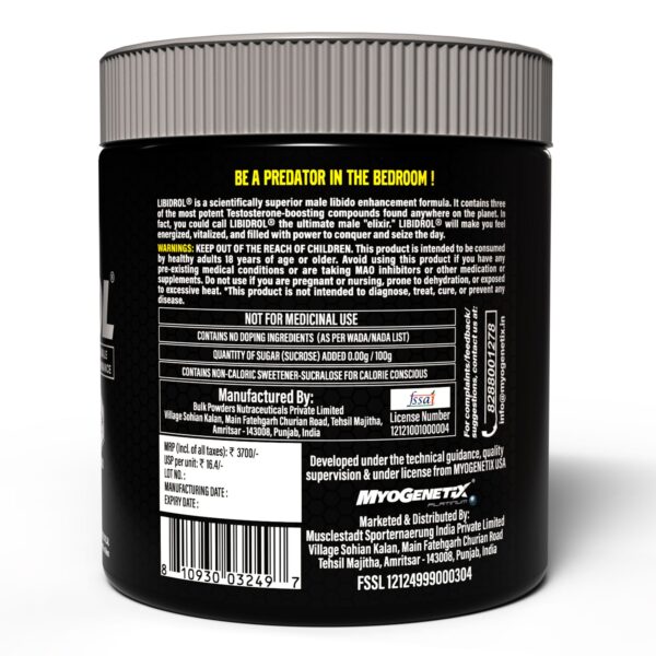 Libidrol Platinum 7.9 Oz. (45 Servings) Havana Club Mojito Flavour