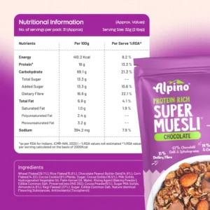 Alpino Peanut Super Muesli