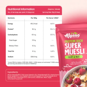 Alpino Peanut Super Muesli