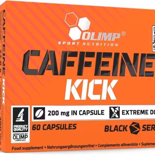 Olimp Sport Nutrition Caffeine Kick, 200 mg per capsule, 60 capsules