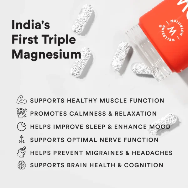 Wellbeing Nutrition Triple Magnesium Complex Slow