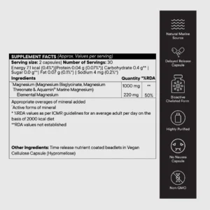 Wellbeing Nutrition Triple Magnesium Complex Slow