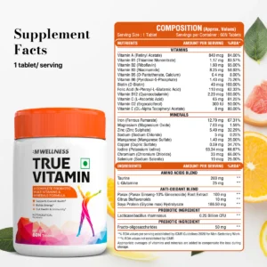 BM Welness True Vitamin Multivitamin