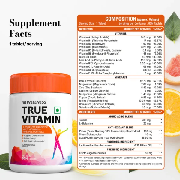 BM Welness True Vitamin Multivitamin
