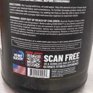 Ronnie Coleman King Whey Protein Black Edition - 5lbs