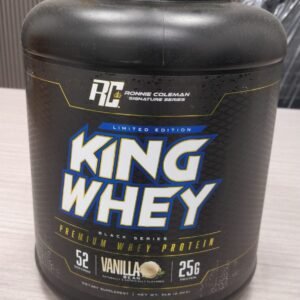 Ronnie Coleman King Whey Protein Black Edition - 5lbs