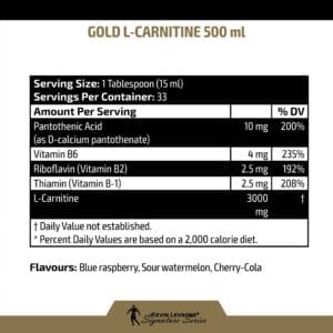 Kevin Levrone Gold L-Carnatine 3000