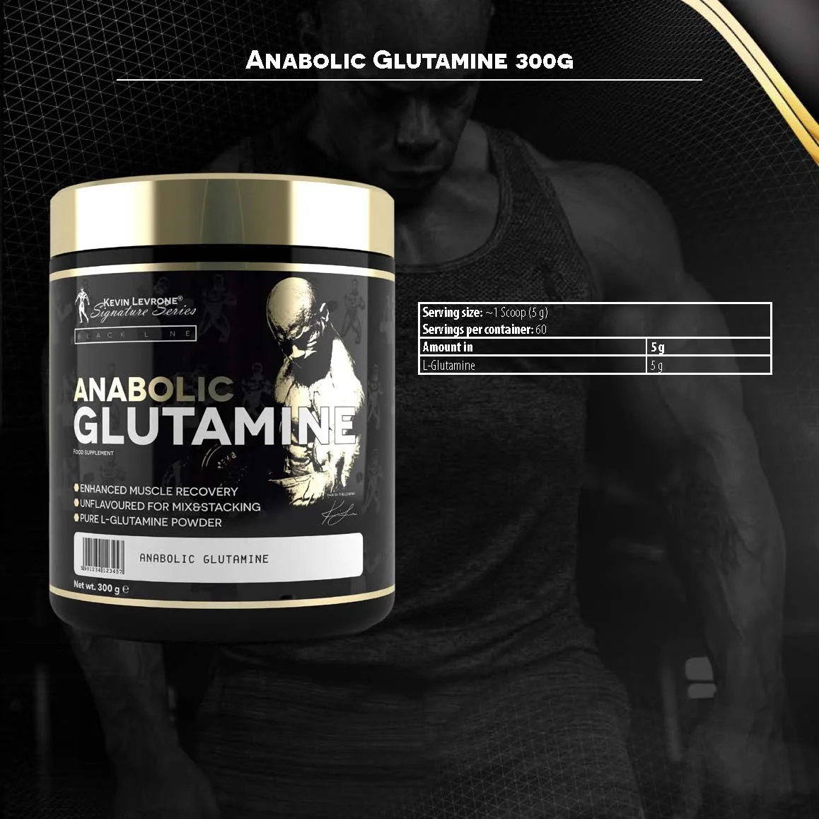 Levrone Anabolic Glutamine 300g - Image 2
