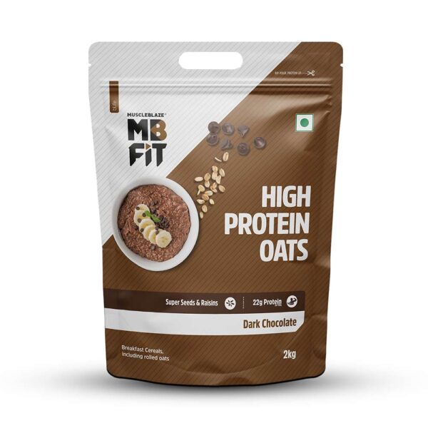 MuscleBlaze High Protein Oats, 2 kg