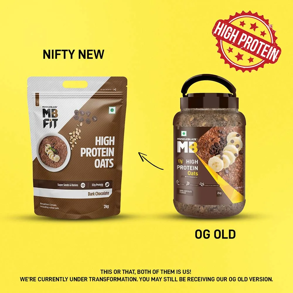 MuscleBlaze High Protein Oats, 2 kg - Image 11