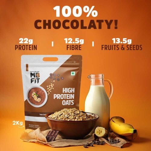 MuscleBlaze High Protein Oats, 2 kg - Image 9