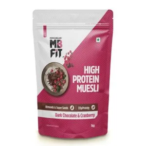 MuscleBlaze High Protein Muesli, 1 kg
