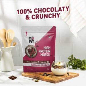 MuscleBlaze High Protein Muesli, 1 kg