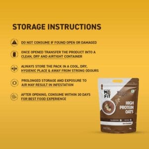 MuscleBlaze High Protein Oats, 2 kg