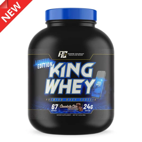Ronnie Coleman King Whey Protein Black Edition - 5lbs