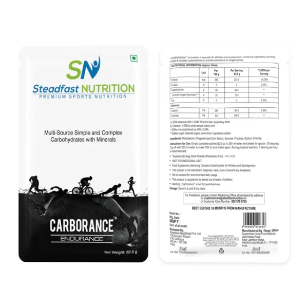 Steadfast Nutrition Carborance | Carbohydrate Supplement Drink