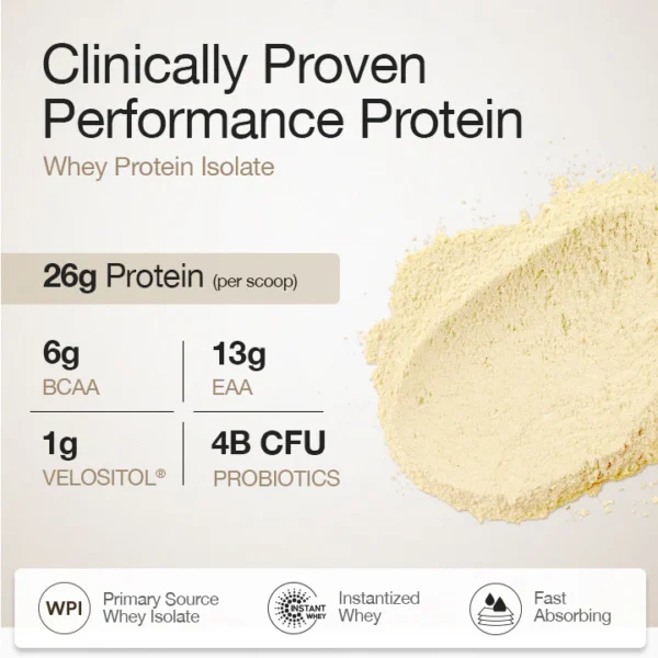 Wellbeing Nutrition Whey Protein Isolate Bourbon Vanilla