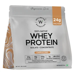 Wellbeing Nutrition Whey Protein Capuccino (Isolate + Concentrate)