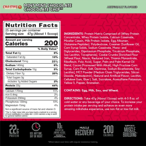 BSN Syntha-6 3lbs Cold Stone Creamery Protein