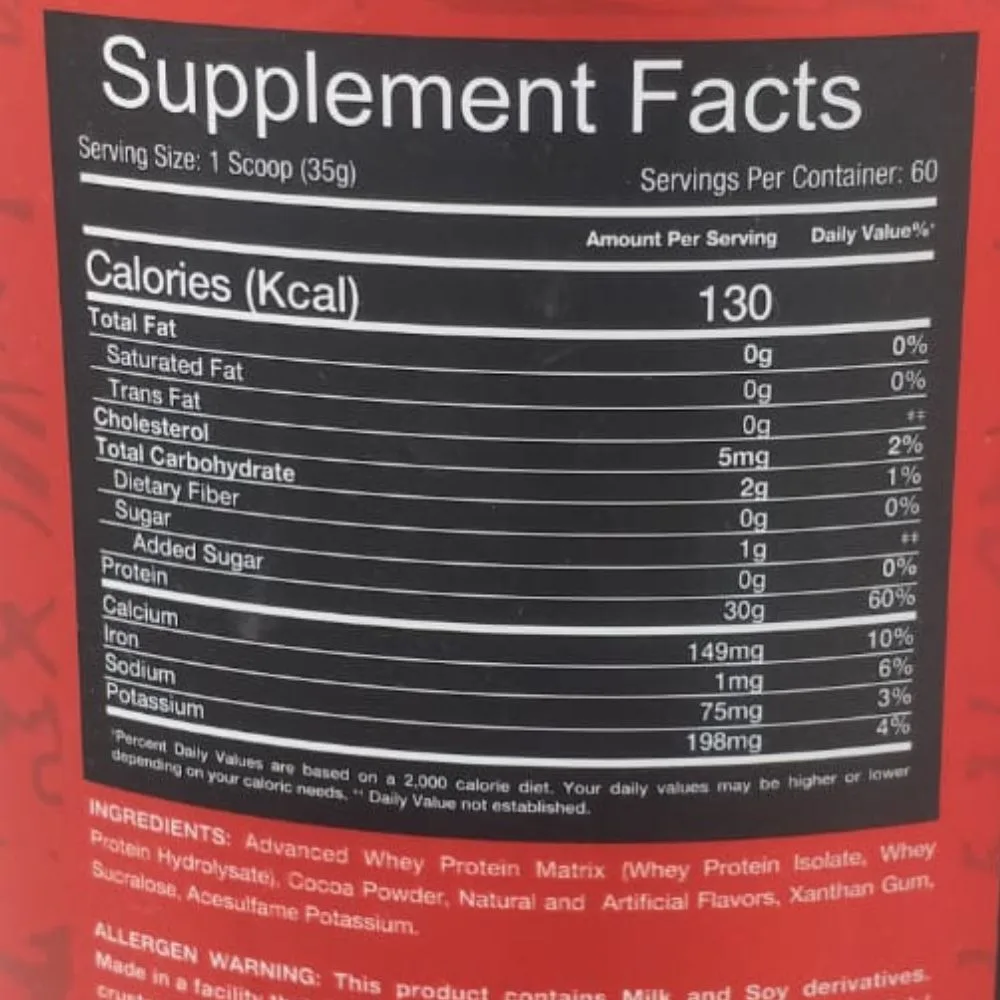 Big Ramy Labs Red Rex Iso Big Whey 2kg - Image 2