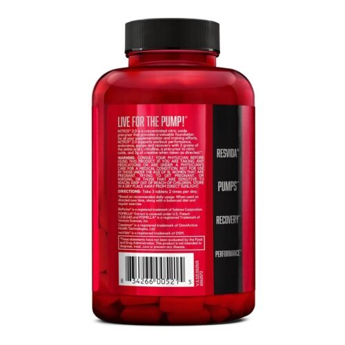 BSN Nitrix Concentrate, 180 Tablets - Image 3