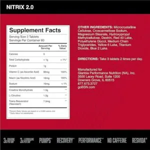 BSN Nitrix Concentrate, 180 Tablets