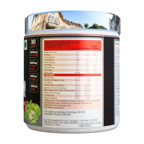 International Protein War Hammer Pre Workout 30 servings - Image 2