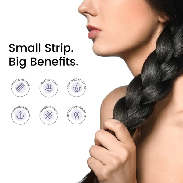 Wellbeing Nutrition Melts® Healthy Hair Oral Strips, Tropical Watermelon Flavor