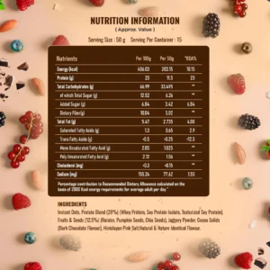 Helix High Protein Oats – Dark Chocolate 750g