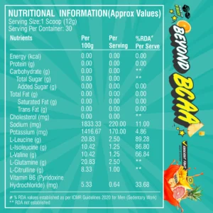 Healthfarm Beyond BCAA – 30 Servings