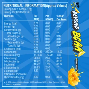 Healthfarm Beyond BCAA – 30 Servings