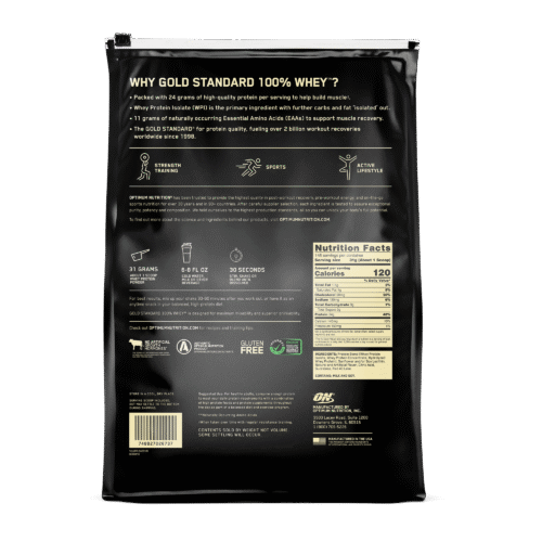 Optimum Nutrition ON Whey Protein (Gold Standard Whey) 10lbs USA - Image 5