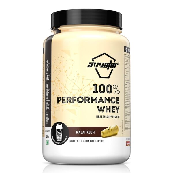 Avvatar 100% Performance Whey Protein 1 kg