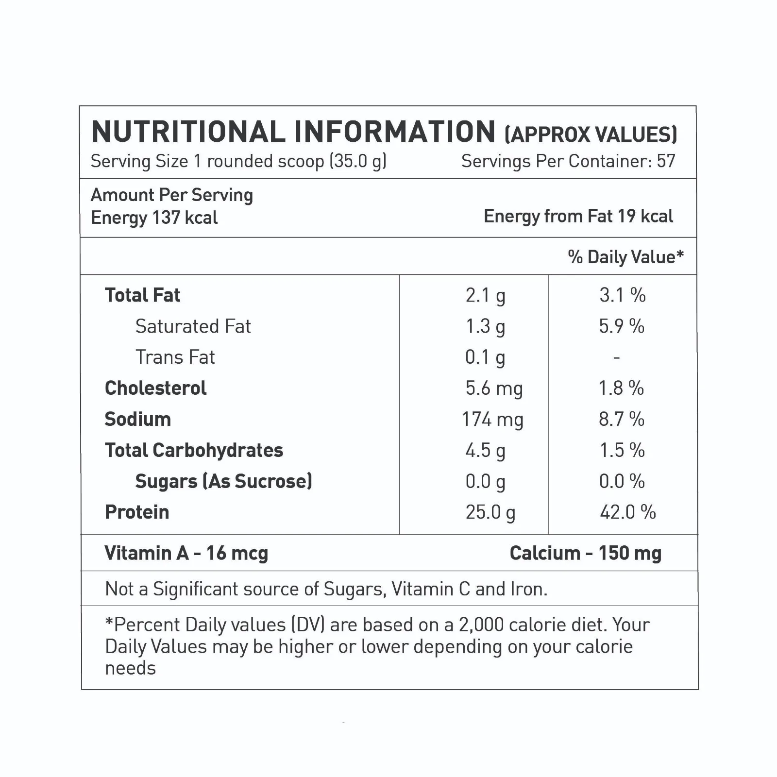 Avvatar 100% Performance Whey Protein - Image 2